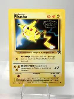 Pokemon Pikachu Black Star Promo First Movie Exclusive Release #4/53 - Image 1
