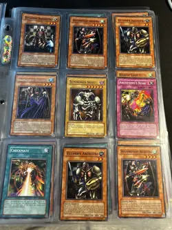 Mixed Vintage Card Lot Yu-Gi-Oh Binder Cards Rare Holo Anime TCG 108 cards - Image 1