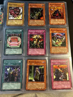 Mixed Vintage Card Lot Yu-Gi-Oh Binder Cards Rare Holo Anime TCG 108 cards - Image 4
