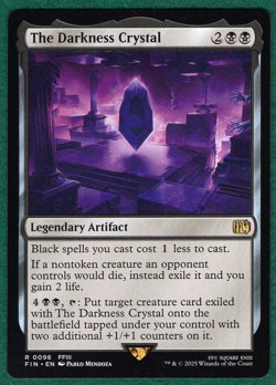 The Darkness Crystal - Final Fantasy FIN #0096 - Magic: The Gathering MTG Card - Image 1
