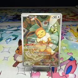 Pokemon TCG Eevee 173 Sv: Scarlet & Violet Promo Cards SIR NM - Image 1