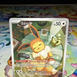 Pokemon TCG Eevee 173 Sv: Scarlet & Violet Promo Cards SIR NM - Image 2