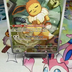 Pokemon TCG Eevee 173 Sv: Scarlet & Violet Promo Cards SIR NM - Image 3