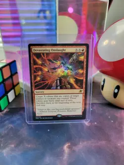Devastating Onslaught Magic The Gathering Edge Of Eternities Regular Mythic NM - Image 1
