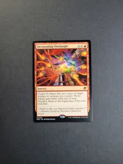 Devastating Onslaught Magic The Gathering Edge Of Eternities Regular Mythic NM - Image 2