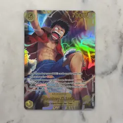One Piece TCG Monkey.D.Luffy (OP15-119) OP15-119 Adventure on Kami's Island Foil - Image 1