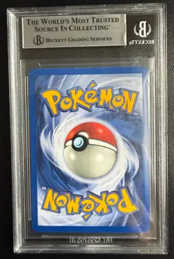 2000 Gym Challenge Unlimited 2/132 Blaine's Charizard Holo Rare Error BGS 9 - Image 2