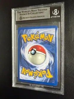 2000 Gym Challenge Unlimited 2/132 Blaine's Charizard Holo Rare Error BGS 9 - Image 3