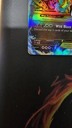 M Charizard EX 108/106 - Secret Rare Gold - XY Flashfire - Pokemon Card - NM - Image 2