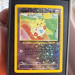 Togepi shiny holo Pokemon card - 2001 southern islands great condition TCG! - Image 1