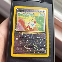 Togepi shiny holo Pokemon card - 2001 southern islands great condition TCG! - Image 2