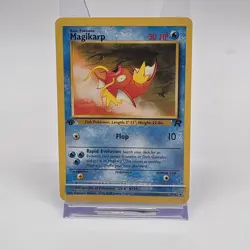 Pokemon Magikarp 1st Edition Team Rocket 47/82 WOTC Vintage 1999-2000 Card - Image 1