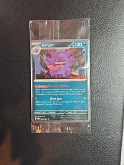 Gengar Promo Card Pokemon Perfect Order Gamestop Stamped 050/088 SEALED - Image 1