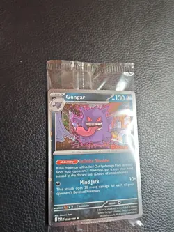 Gengar Promo Card Pokemon Perfect Order Gamestop Stamped 050/088 SEALED - Image 3