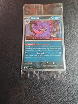 Gengar Promo Card Pokemon Perfect Order Gamestop Stamped 050/088 SEALED - Image 4