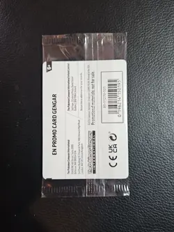 Gengar Promo Card Pokemon Perfect Order Gamestop Stamped 050/088 SEALED - Image 5