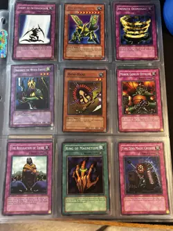 Mixed Vintage Card Lot Yu-Gi-Oh Binder Cards Rare Holo Anime TCG 108 cards - Image 1
