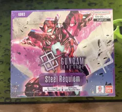 (ENG Version) - Sealed - Steel Requiem Booster Box (GD03) - Gundam Card Game - Image 1
