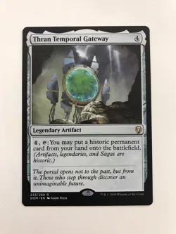 Thran Temporal Gateway MTG Magic the Gathering Card NM Near Mint DOM - Image 1