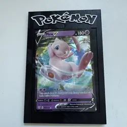 Mew V 069/189 Holo Rare V Darkness Ablaze Pokemon Near Mint - Image 1