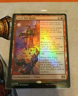 Cool but Rude FOIL Teenage Mutant Ninja Turtles MTG MINT 🔥 - Image 1