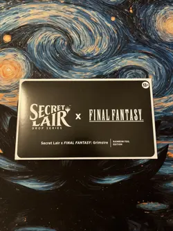 Sealed MTG Secret Lair X FINAL FANTASY: Grimoire Rainbow Foil Edition (EN) - Image 1