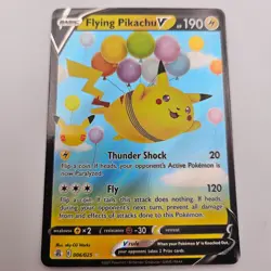 Flying Pikachu V Full Art Holo Celebrations 006/025 NM Pokemon TCG - Image 1