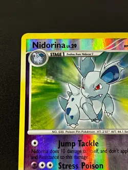 Nidorina 73/111 - Platinum Rising Rivals Reverse Holo Pokemon TCG Card LP - Image 5