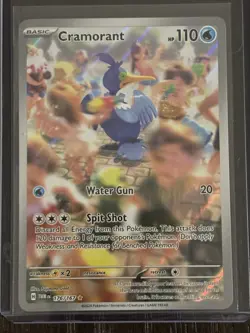 Pokemon Cramorant 176/167 Sv06: Twilight Masquerade Illustration Rare Holo 110 … - Image 1