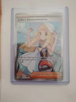 Lillie’s Determination 169/132 Full Art Ultra Rare - Pokemon Mega Evolution - Image 1