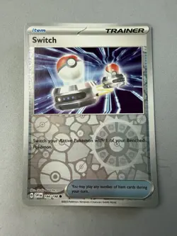 Pokemon TCG * Scarlet & Violet * 194/198 Switch REVERSE HOLO Common * FRESH PK - Image 1