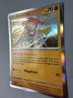 Pokemon TCG * Scarlet & Violet * 118/198 Hawlucha HOLO RARE * FRESH PK - Image 2