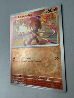 Pokemon TCG * Scarlet & Violet * 40/198 Charcadet REVERSE HOLO Common * FRESH PK - Image 2