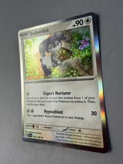 Pokemon TCG * Scarlet & Violet * 153/198 Indeedee HOLO RARE * FRESH PK - Image 2