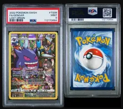 Pokemon TCG Lost Origin Trainer Gallery Gengar #TG06/TG30 Ultra Rare Mint PSA 9 - Image 3