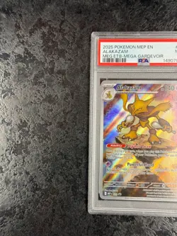 2025 POKEMON MEP EN ALAKAZAM MEG ETB-MEGA GARDEVOIR #009 MINT MINT 💎 PSA 9 - Image 3