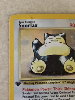 Pokemon TCG Snorlax 11/64 Jungle 1st Edition - Image 2