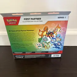 Pokemon TCG First Partner Illustration Collection Series 1 Box New Sealed - Image 2