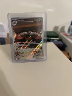 Pokemon TCG Crustle 186/182 Destined Rivals Illustration Rare Full Art Holo - Image 1