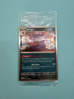 Pokemon GameStop Stamped Exclusive Gengar Promo Sealed 050/088 - Image 1