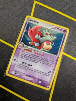 2005 Pokemon EX Unseen Forces Slowking Holo #14/115 LP - Image 3