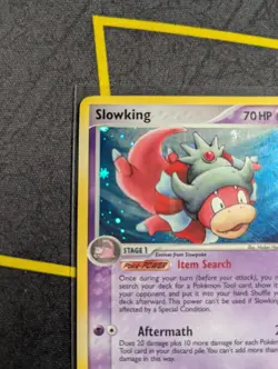 2005 Pokemon EX Unseen Forces Slowking Holo #14/115 LP - Image 4