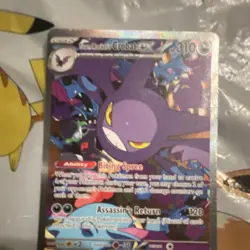 Pokemon Team Rocket's Crobat EX Special Illustration Rare Holo 234/182 310 HP - Image 1