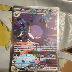 Pokemon Team Rocket's Crobat EX Special Illustration Rare Holo 234/182 310 HP - Image 3
