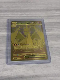 Mega Charizard Y EX 294/217 Gold Hyper Rare, Ascended Heroes, Pokemon TCG (NM) - Image 1