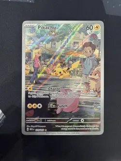 Pokemon TCG Pikachu 173/165 Scarlet & Violet 151 IR - Image 1