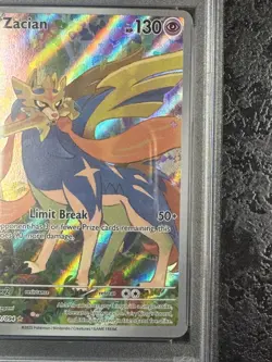 2025 POKEMON PFL EN ZACIAN ILLUSTRATION RARE #100 - PSA 8 - Image 5