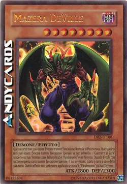 MAZERA DEVILLE • Ultra R • DR2 IT168 • heavy play • Yugioh! • ANDYCARDS - Image 1