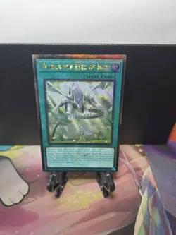 Yu-Gi-Oh Wishes for Eyes of Blue Quarter Century Secret Rare SDWD-EN042 MP - Image 1