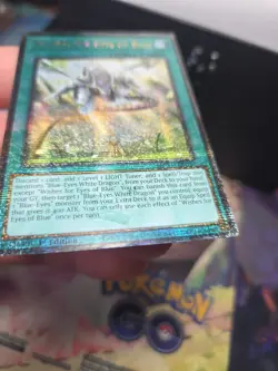 Yu-Gi-Oh Wishes for Eyes of Blue Quarter Century Secret Rare SDWD-EN042 MP - Image 3